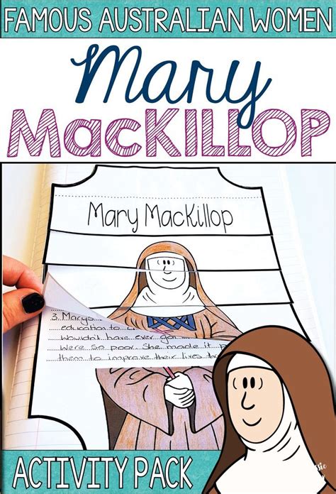 Mary Mackillop Activity Pack Colonial Australian Women Teaching Resources Primary History