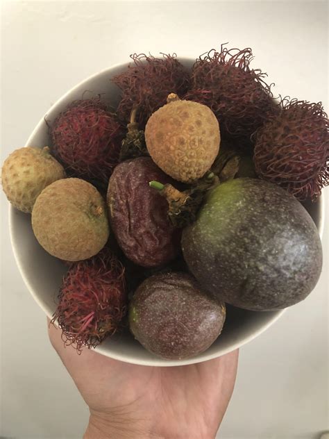 Lychees Rambutans And Passion Fruit R Healthyfood