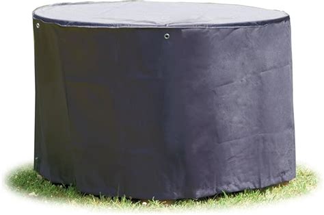 Housse Bâche de protection ronde Ø 200 x 95 cm pour Ensemble de