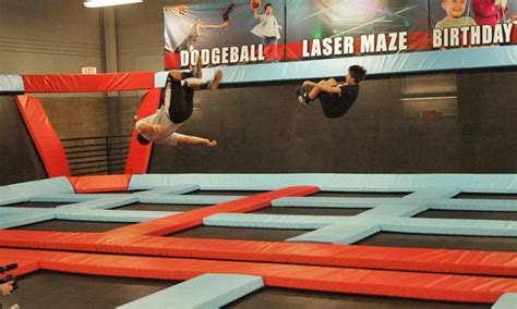 Indoor Trampoline Park - Defy Gravity | Groupon