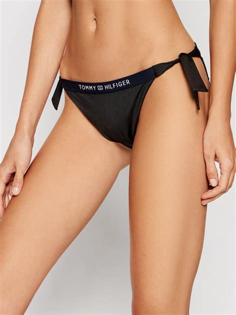 Tommy Hilfiger Bikini Unterteil Cheeky UW0UW02709 Schwarz Modivo De