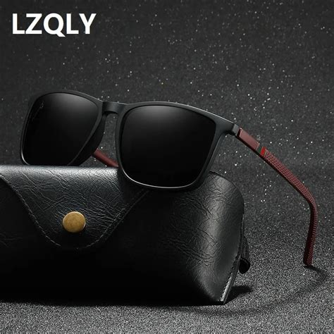 Luxury Square Vintage Polarized Sunglasses For Men Women Fashion Travel Driving Anti Glare Sun