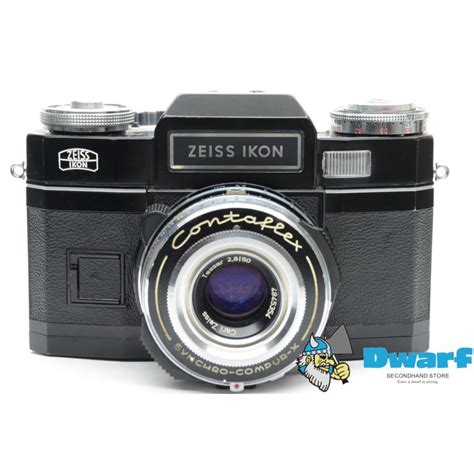 ZEISS IKON Contaflex SUPER BC Tessar 50mm F2 8 BLACK 1526 Dwarf