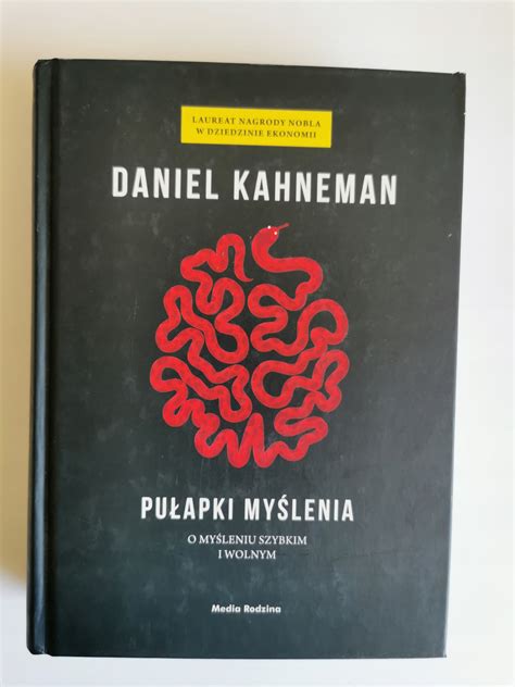 Pułapki myślenia Daniel Kahneman tania książka Antykwariat OTO