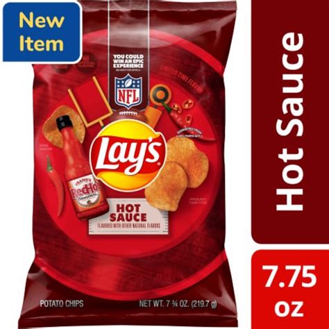 Lay S Hot Sauce Potato Chips 7 75 Oz Frys Food Stores