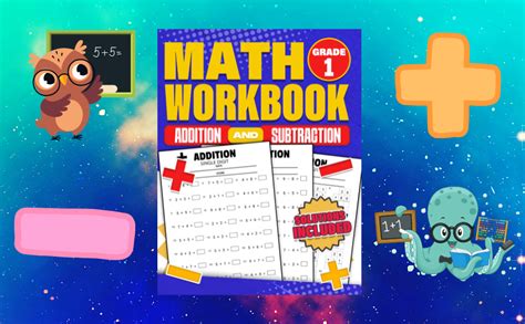 Math Workbook Grade 1 Addition And Subtraction 100 Timed Math Test Drills 1st Grade Math