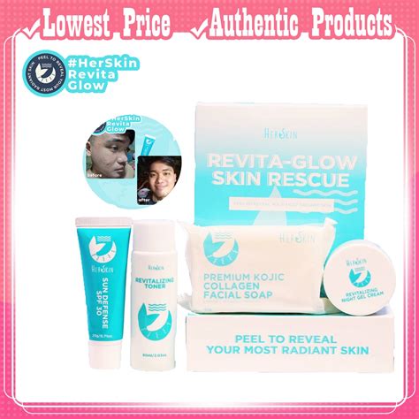 AUTHENTIC Her Skin Revita Glow Rejuvenating Set Shopee Philippines