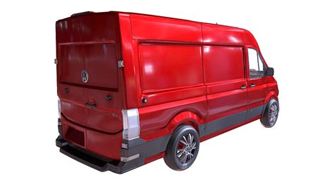 Stl File Volkswagen Crafter Van 🚗 Obj・3d Printable Model To Download・cults