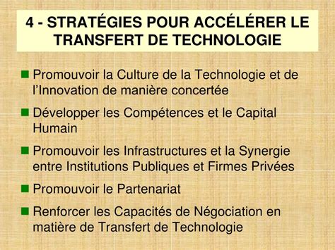 Ppt Transfert De Technologie Vers Les Pays Acp M Kabine Komara Ancien Premier Ministre