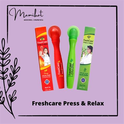 Jual Freshcare Press Relax Kayu Putih Dan Strong Shopee Indonesia