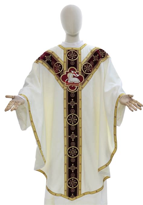 Semi Gothic Chasuble Lamb Gy Akc En Ars Sacra