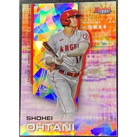 球員卡 Shohei Ohtani 大谷翔平 2021 Bowmans Best Atomic Refractor 蝦皮購物