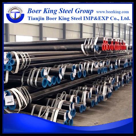 Schedule 40 ASTM A53 A106 API 5L Psl1 Black Carbon Seamless Steel Pipe