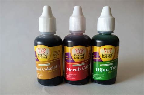 Koepoe Koepoe Pewarna Pangan Rasa Kopi Coklat 30ml Lazada Indonesia