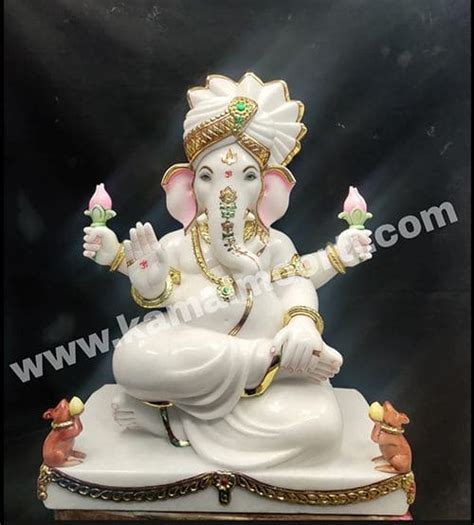 Marble Ganesh Statues In Jaipur Kamal Moorti