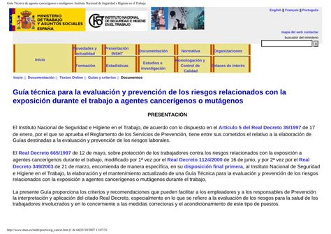 PDF Guía técnica para la evaluación y prevención de los