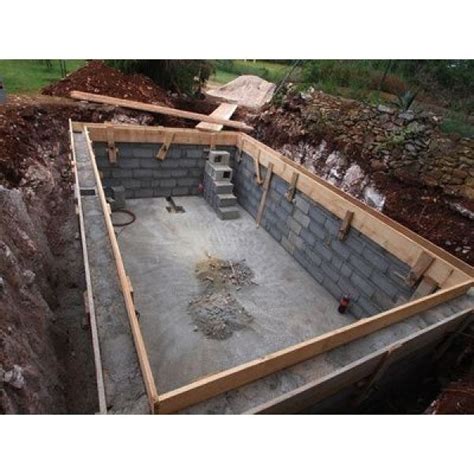 Plan De Construction D Une Piscine En Parpaing