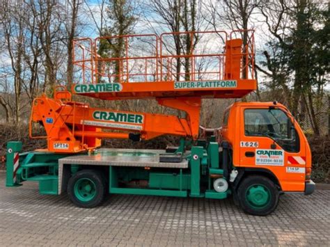 Aichi TZ12A Truck Mounted Aerial Work Platform Isuzu In Hagen Germany