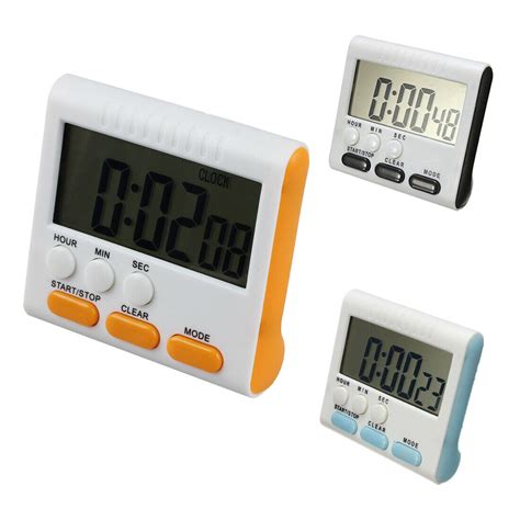 Digital Eieruhr Kuechentimer Timer Mit Lauter Alarm Und Down