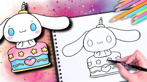 💕💗 Cómo Dibujar Cinnamoroll De Cumpleaños 💗 Hello Kitty 💕 Sanrio Youtube