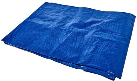 Blue PE Laminated 40X20 Feet Supreme Silpaulin Tarpaulins Thickness