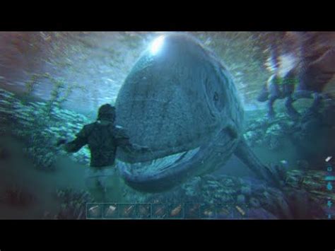 Our First Leedsichthys Encounter Ark Survival Evolved Youtube