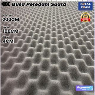 Jual BUSA PEREDAM SUARA MODEL TELUR 200X100X4 CM UKURAN BESAR UNTUK