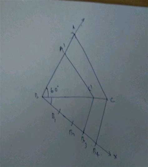 Draw A Triangle ABC With Side BC 6 Cm AB 5 Cm And ABC 60 O