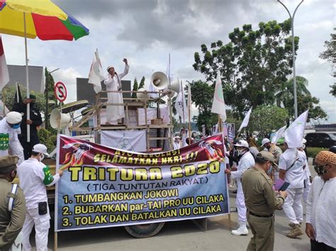 Anak Nkri Tolak Omnibus Law Uu Cipta Kerja Dan Minta Partai Yang