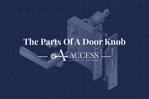 The Parts Of A Door Knob: Assembling A Door Knob