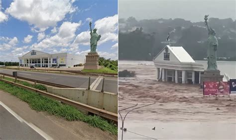 Rs Debaixo D Gua Veja Antes E Depois De Locais Afetados Pelas Fortes