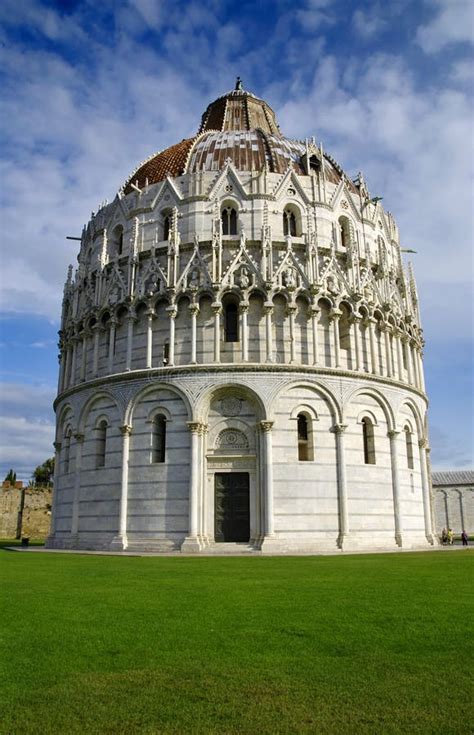 Baptistery in Pisa stock image. Image of square, baptistery - 12517409