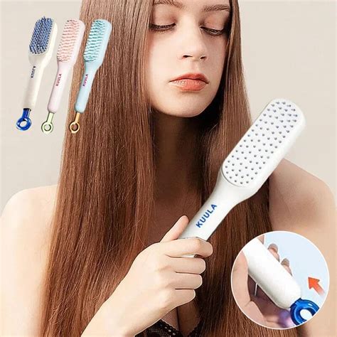 Self Cleaning Anti Static Massage Comb Starstartree