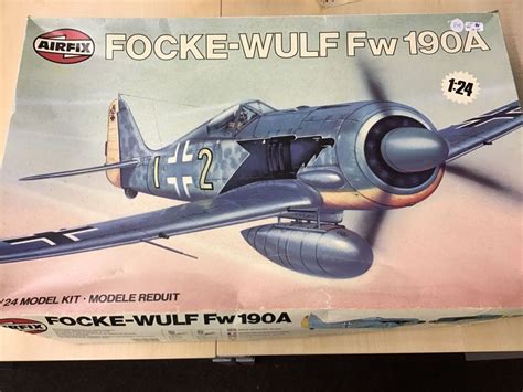 Bausatz Focke Wulf Fw 190A 1 24 Airfix Kaufen Auf Ricardo