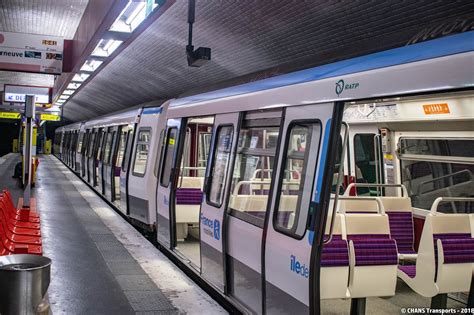 RATP Mise en service du premier MF77 rénové 166 aux couleurs d Île