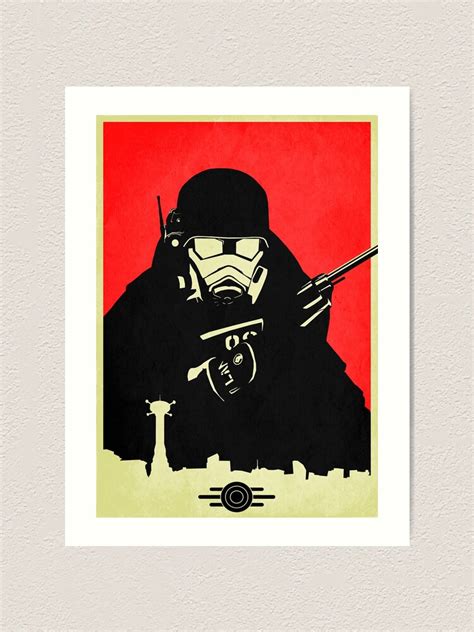 "Fallout NCR Ranger Contrast Fan Art Poster" Art Print by DigiArtyst ...