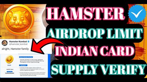 Hamster Coin Supply Confirm Hamster Airdrop Limit Hamster Pre Marcket