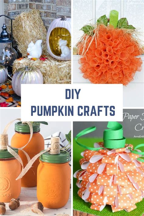 DIY Pumpkin Crafts and Home Decor