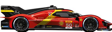 50 Ferrari 499P FIA World Endurance Championship