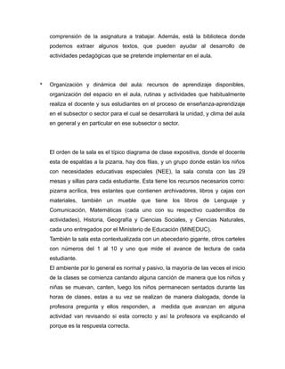 Contextualización de la Enseñanza PDF