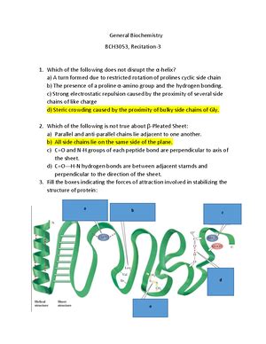 Biochemistry Leçon 1 Les Principes de Base de la Biochimie