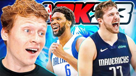 Rebuilding The Dallas Mavericks Nba 2k23 Youtube