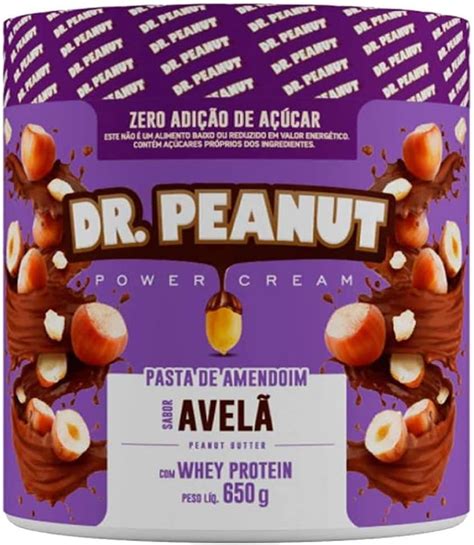 Pasta De Amendoim G Avel Whey Isolado Dr Peanut Amazon Br