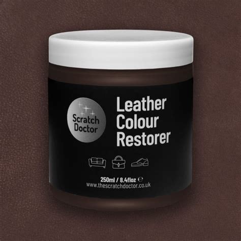 Leather Colour Restorer Chocolate Brown The Scratch Doctor