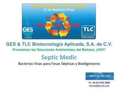 Septic Medic Bacterias Vivas Para Fosas S Pticas Y Biodigestores