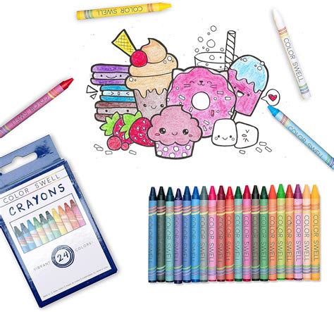 Color Swell Paquetes De Crayones A Granel 36 Cajas De 24 Crayones A