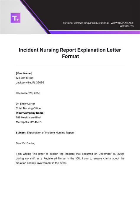 Free Explanation Letter Templates, Editable and Printable