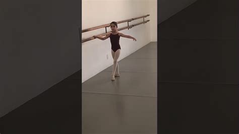 Battement Tendue Technique Vaganova Method Ballet Class Youtube