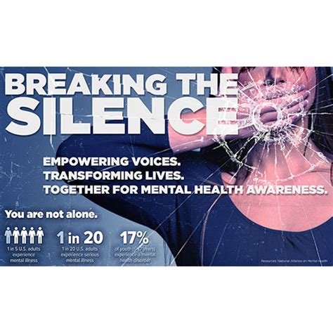 Mental Health Banner Breaking The Silence Nimco Inc