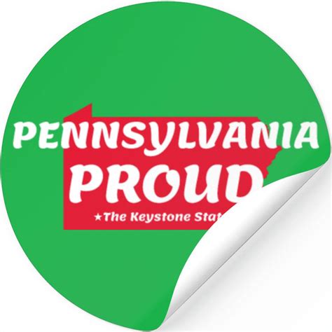 Pennsylvania Proud State Motto The Keystone State